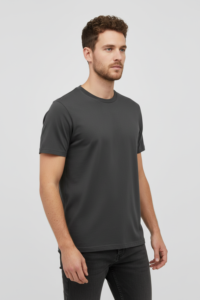 Camiseta - Tech Modal - Chumbo